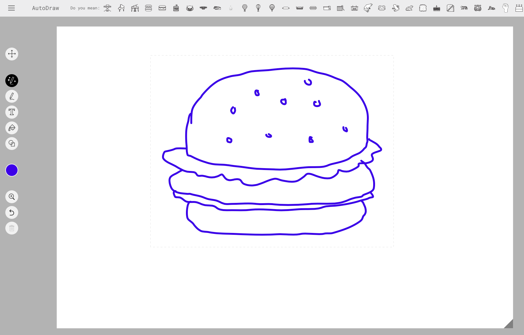 Sketching with Google AutoDraw 